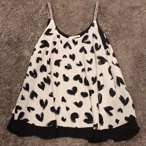 Lelis flowy heart tank